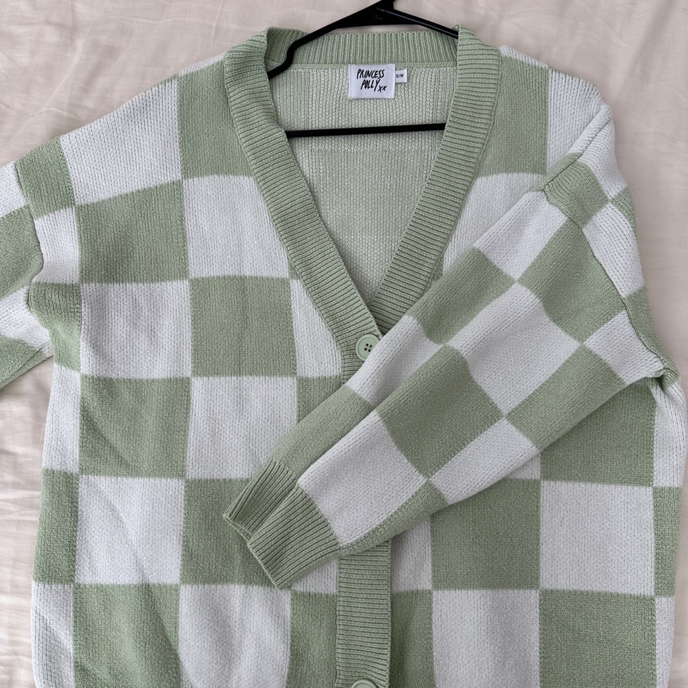 Princess Polly Checkered Cardigan